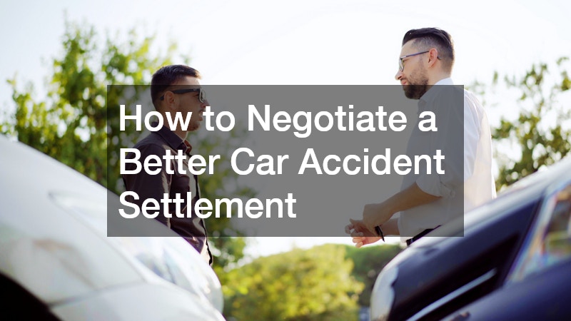 two men negotiating after a collision